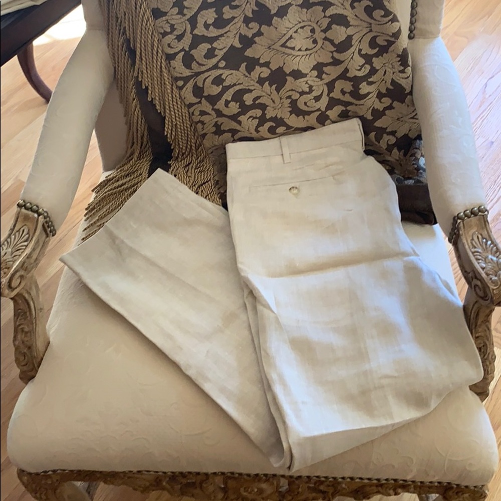 Berle linen pants